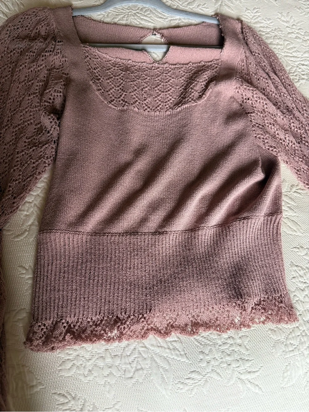 Free People delicate mauve